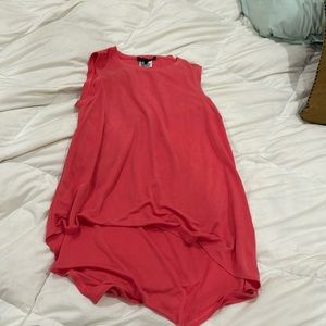 Bcbg high low blouse.